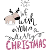 Merry Christmas Reindeer