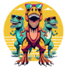 Screaming dinosaurs