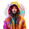 Femme futuriste
