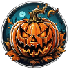 Terrifying Pumpkin, Halloween Party