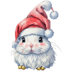 Cute Christmas Rabbit