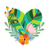 eco-friendly heart