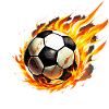 Fußball in Flammen