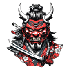 Samurai-Krieger - Japan - Dämon