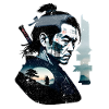 Samurai-Krieger - Japan - Dämon