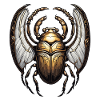Scarab / Mysticism / Egyptian Symbolism / Antique