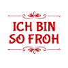 ich bin fröhlich