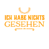 ich sah nichts
