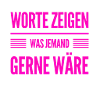 was Worte zeigen