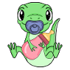 Baby Lizard Motif