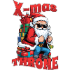 XMAS THRONE SANTA