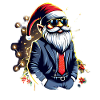Chef Wichtel Gnome mit Lichterkette