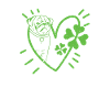Irish Pug Face Shamrock Shamrock