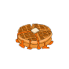 Waffel machen Waffeleisen