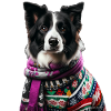 Border Collie Weihnachten