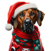 Rhodesian Ridgeback Weihnachten