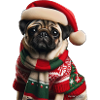 Mops Weihnachten
