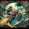 Tropical Trail Moto Tee