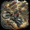 MotoTangle Adrenaline Art