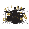 Drums gold