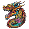 Asian Dragon - Japan - Chinese