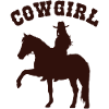Equestrian silhouette simply stylish