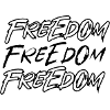 Triple Freedom Graffiti Font