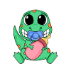 Baby Dino Motif