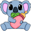 Baby Koala Motif Koala Bear