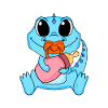 Baby Dino Motif Dinosaur