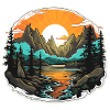Landschaft - Illustration