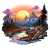 Paysage - Illustration