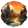 Landschaft - Illustration