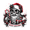 Joyeux Noël Pyjama Goth Gold