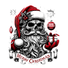 Joyeux Noël Pyjama Goth Gold