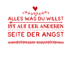 die Angst ist der Weg