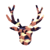 Geometric Deer