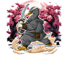 Samurai Kranich