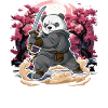 Panda samouraï