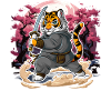 Samurai tiger