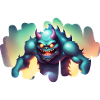 Creepy monster in the