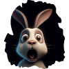 Terrified Rabbit