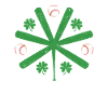 Funny Baseball Bat Shamrock Shamrock