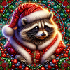 Santa Claus the Raccoon