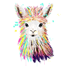 Lama Aquarelle