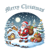 Merry Christmas Santa Image