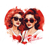 Valentine's Day outfit for her and you in love