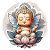 bébé Bouddha - meditation yoga relaxation