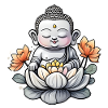 bébé Bouddha - meditation yoga relaxation