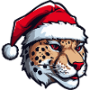 Cheetah Head Christmas Christmas